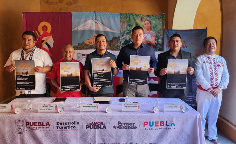 Presenta Secretaría de Desarrollo Turístico Equinoccio de Primavera de Acatzingo