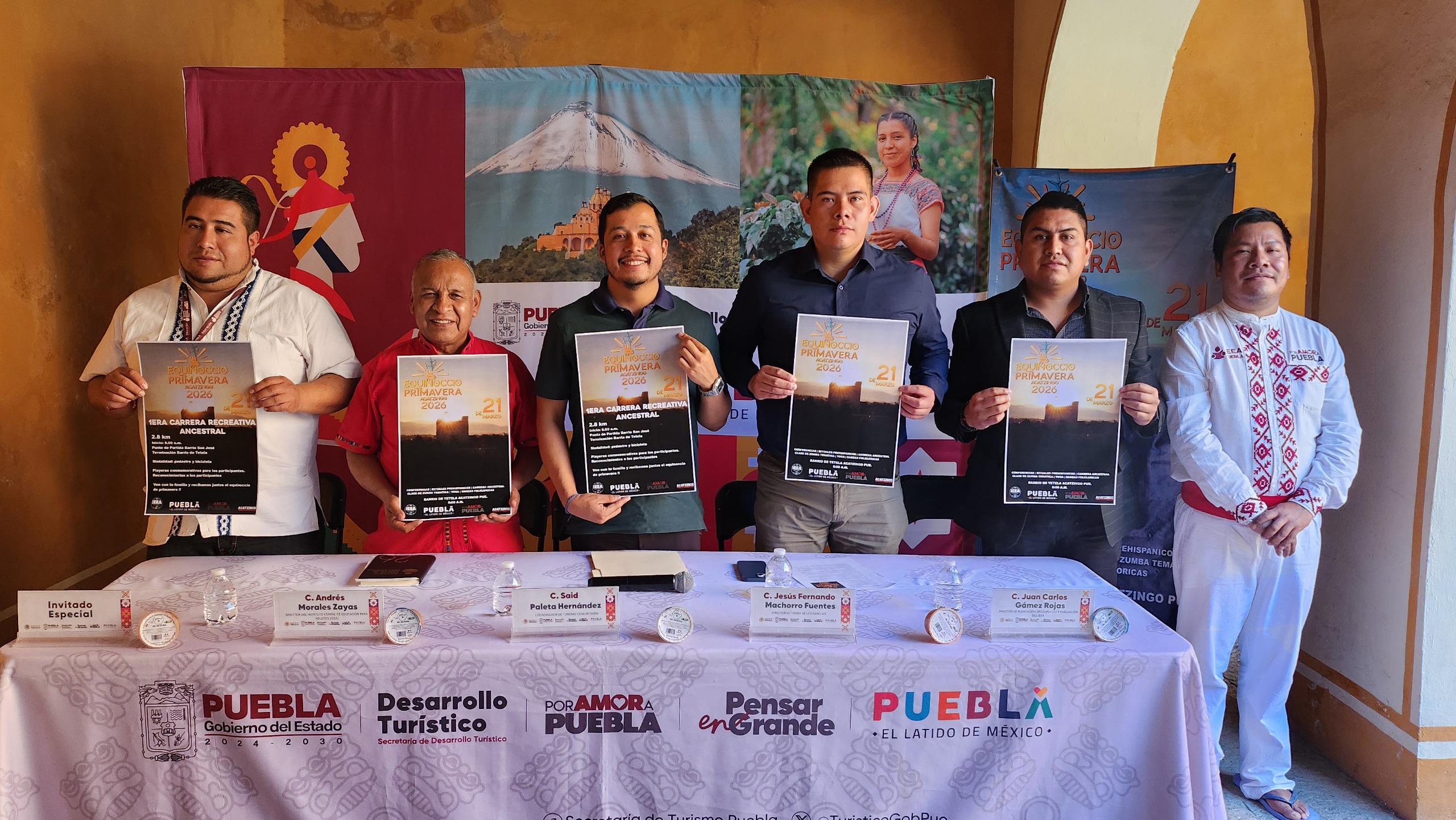 Presenta Secretaría de Desarrollo Turístico Equinoccio de Primavera de Acatzingo