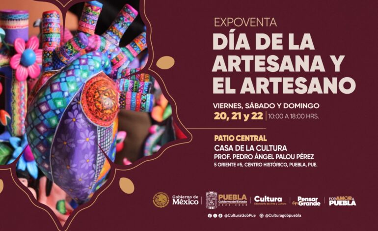 Expo ventas reunirá a más de 120 artesanas y artesanos