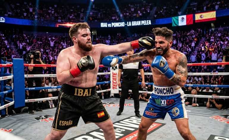 Poncho de Nigris reta a Ibai Llanos a un combate de boxeo