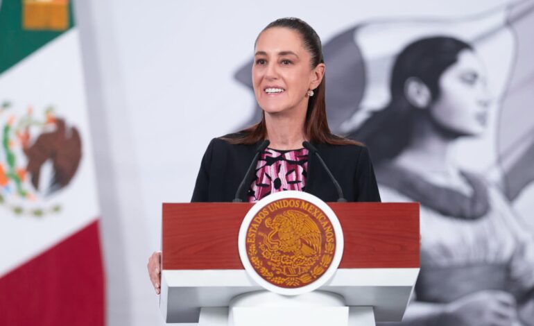 Sheinbaum reitera garantía de seguridad en datos de usuarios de celulares