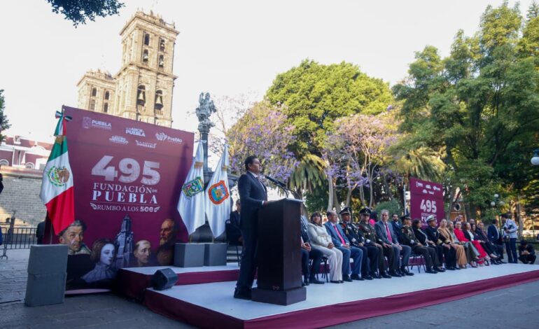 A 495 años de su fundación, Puebla se proyecta a nivel global