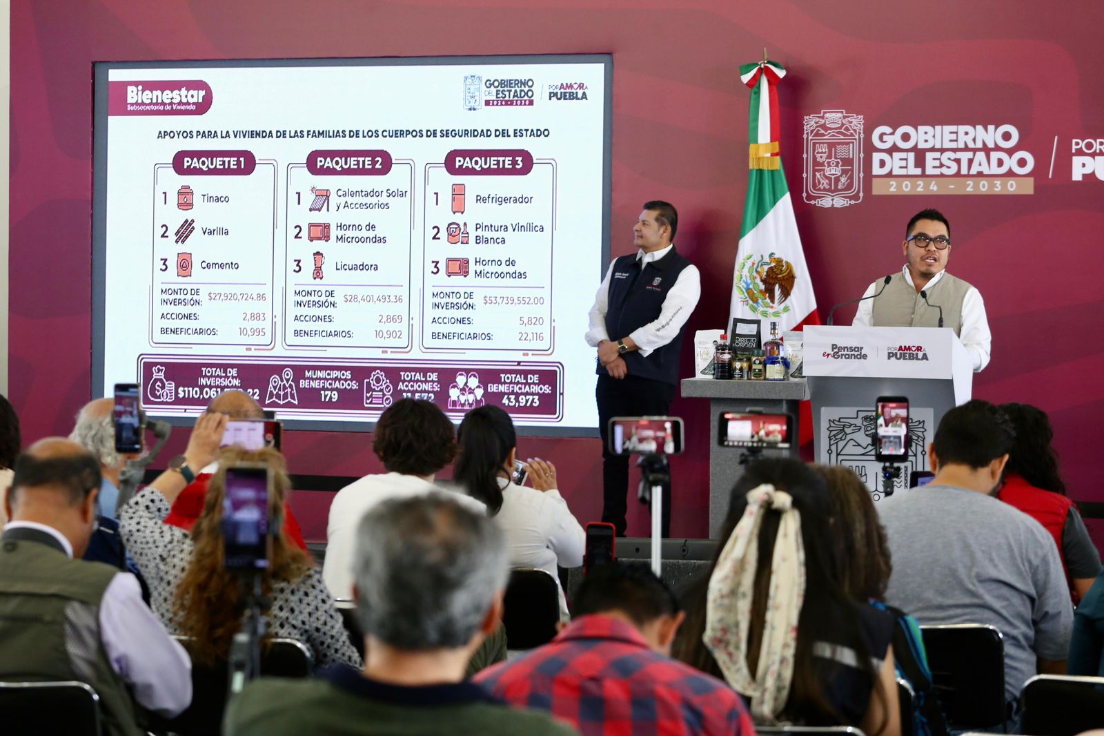 Gobierno de Puebla consolida el Programa de Obra Comunitaria con inversión de mil 500 millones de pesos