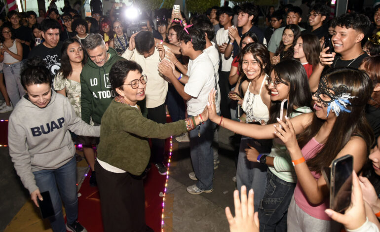 Rectora Lilia Cedillo preside inauguración del Cuarto Campamento con Causa del Bachillerato 5 de Mayo