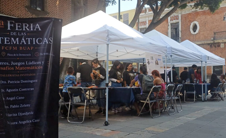 FCFM de la BUAP celebra la Tercera Feria de las Matemáticas