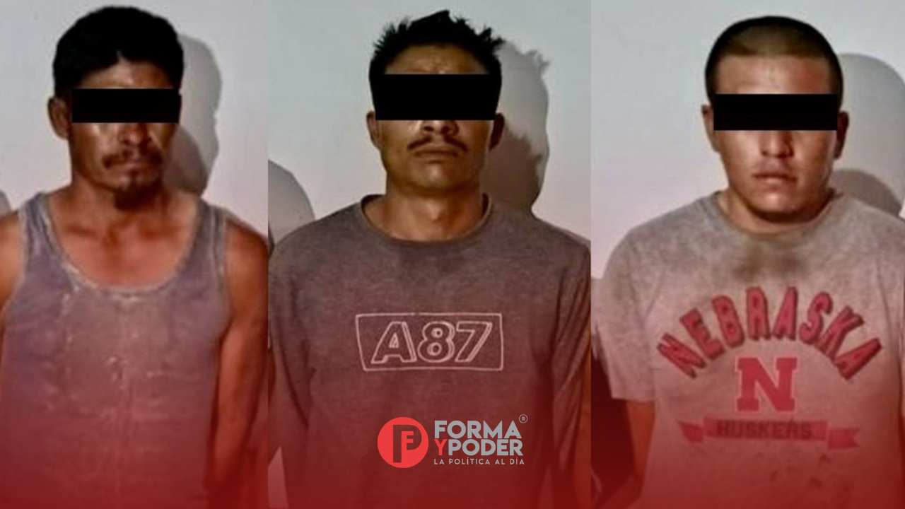 SSP detiene a tres hombres armados en el municipio de  Chinantla