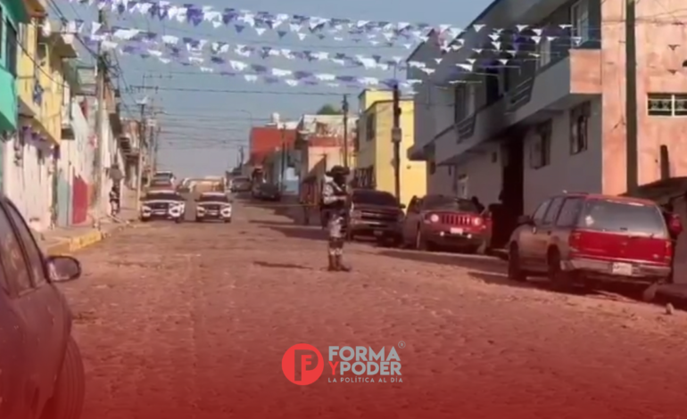 Comando armado ataca vivienda e incendia vehículo en la colonia Lomas del 5 de Mayo, Puebla