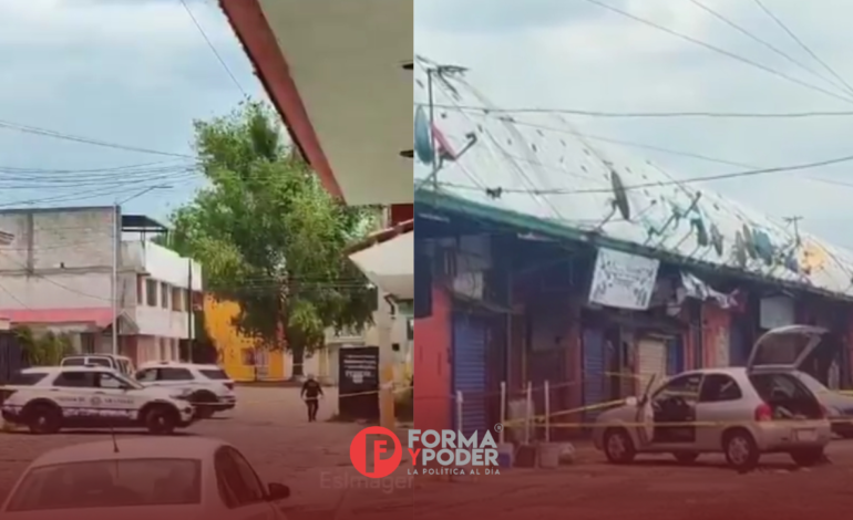 Ataque armado en el mercado Morelos deja tres personas lesionadas