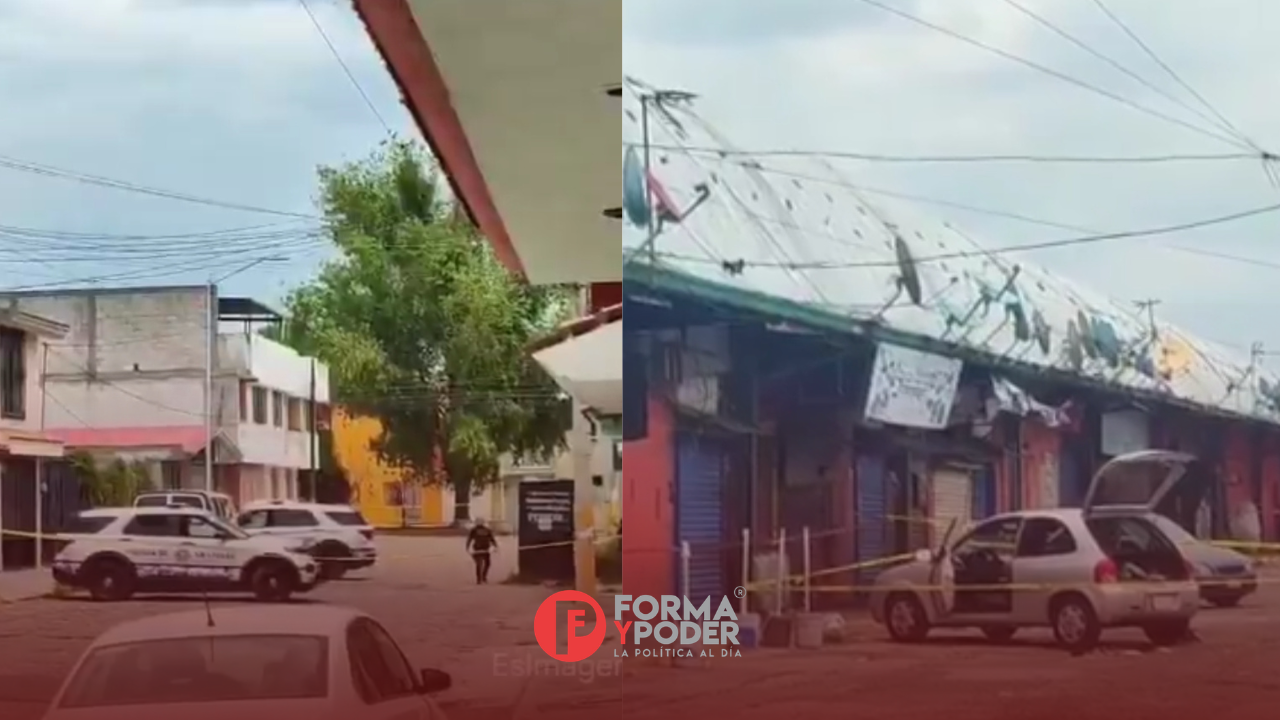 Ataque armado en el mercado Morelos deja tres personas lesionadas