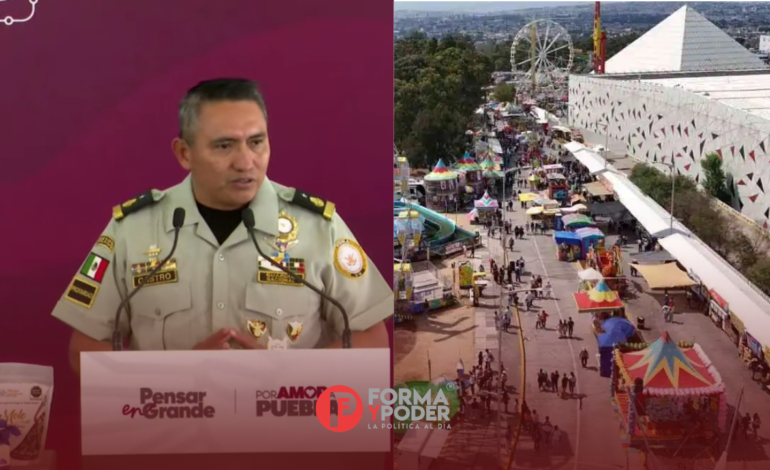 Guardia Nacional desplegará 300 elementos para reforzar seguridad en Feria de Puebla 2026