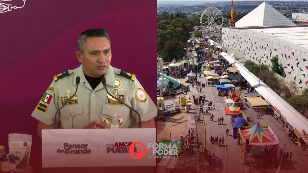 Guardia Nacional reforzará seguridad en Feria de Puebla 2026 con 300 elementos