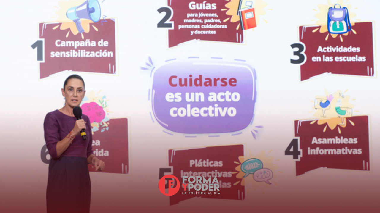 Sheinbaum presenta «El ABC de las emociones», estrategia nacional de atención a la salud mental para las y los jóvenes