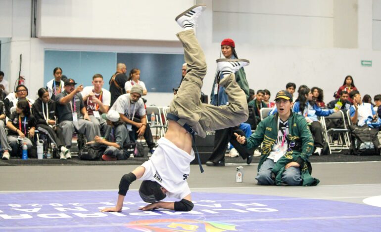 ¡Puebla baila al ritmo de breaking! Primera disciplina de la Olimpiada Nacional CONADE 2026
