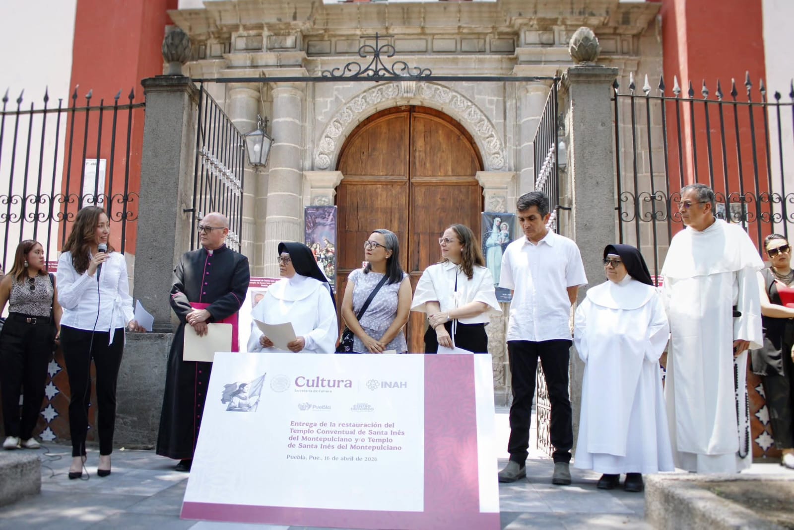 Reabre templo de Santa Inés tras ocho años