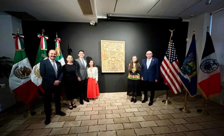 México recupera dintel maya tras más de un siglo