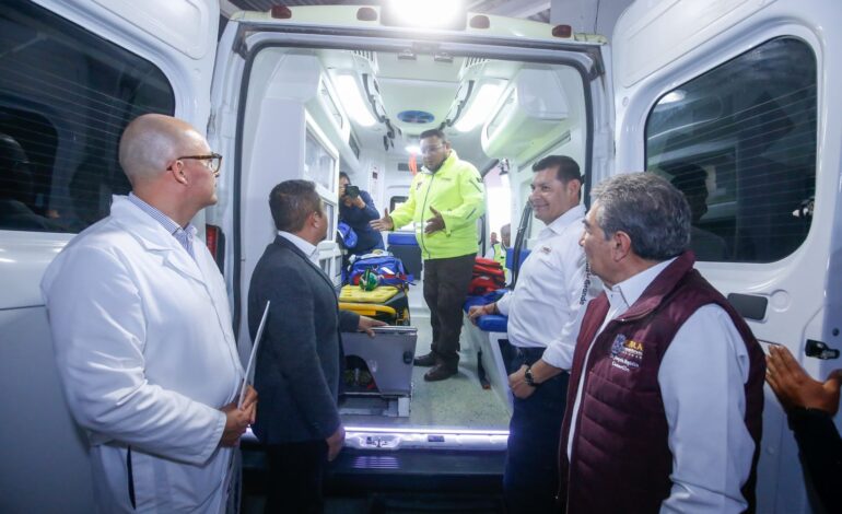 Alejandro Armenta impulsa inversión en seguridad y obra comunitaria en San José Chiapa