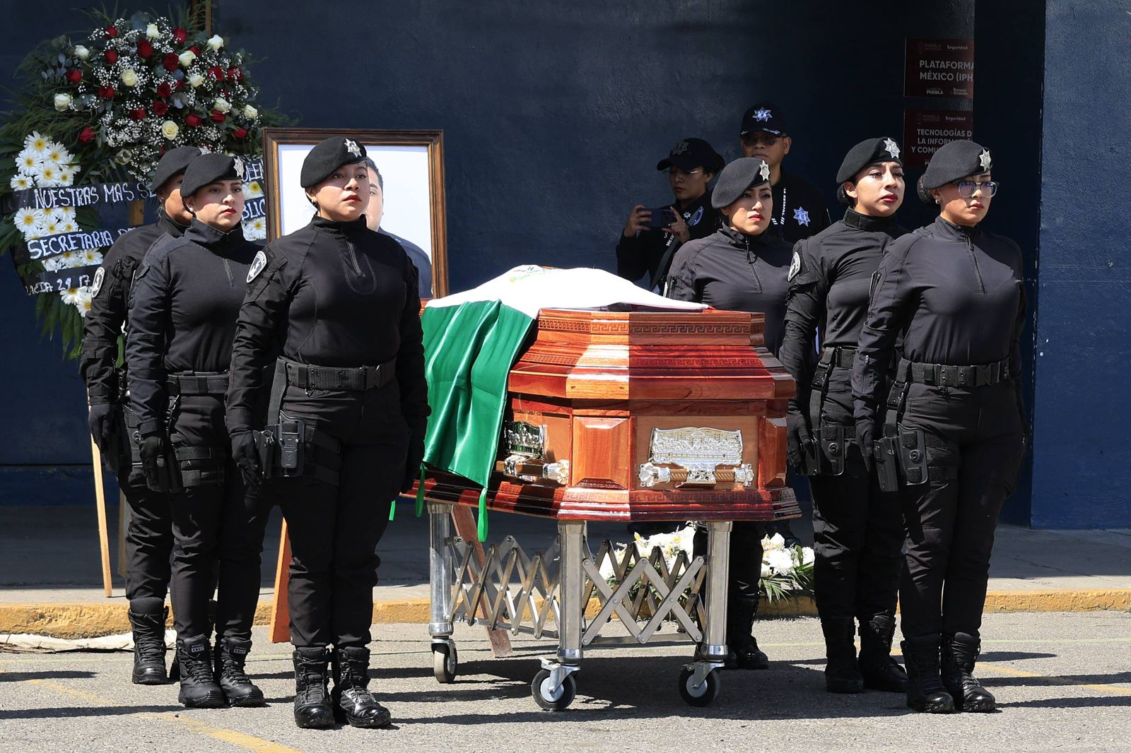 SSP despide a policía fallecido en cumplimiento del deber