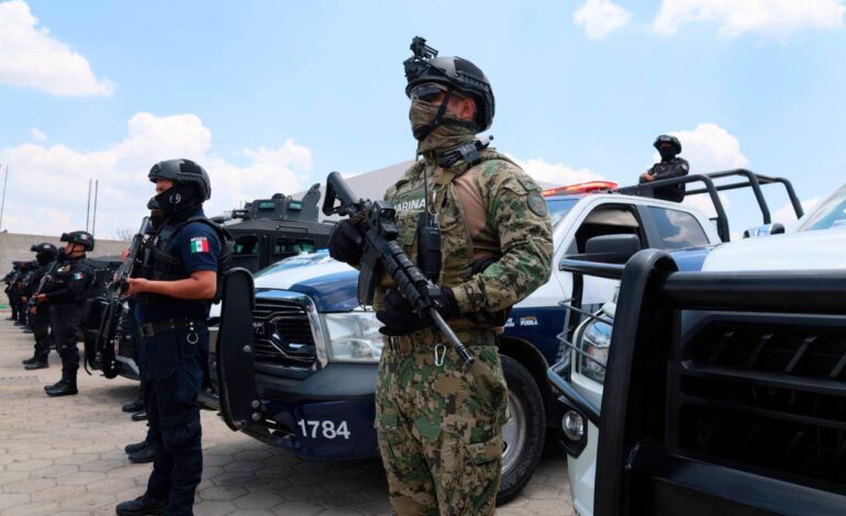 Fuerzas de seguridad implementan operativo tierra-aire en Tecamachalco y Huixcolotla