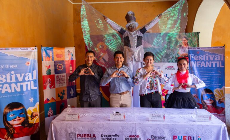 Gobierno de Puebla fomenta convivencia familiar con el Festival Infantil “Arteatro”