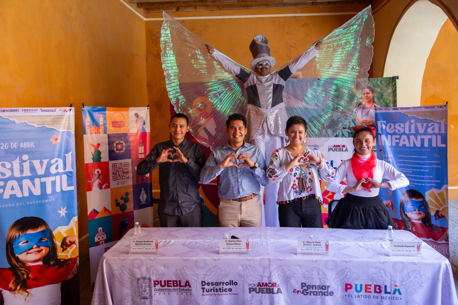 Gobierno de Puebla fomenta convivencia familiar con el Festival Infantil “Arteatro”