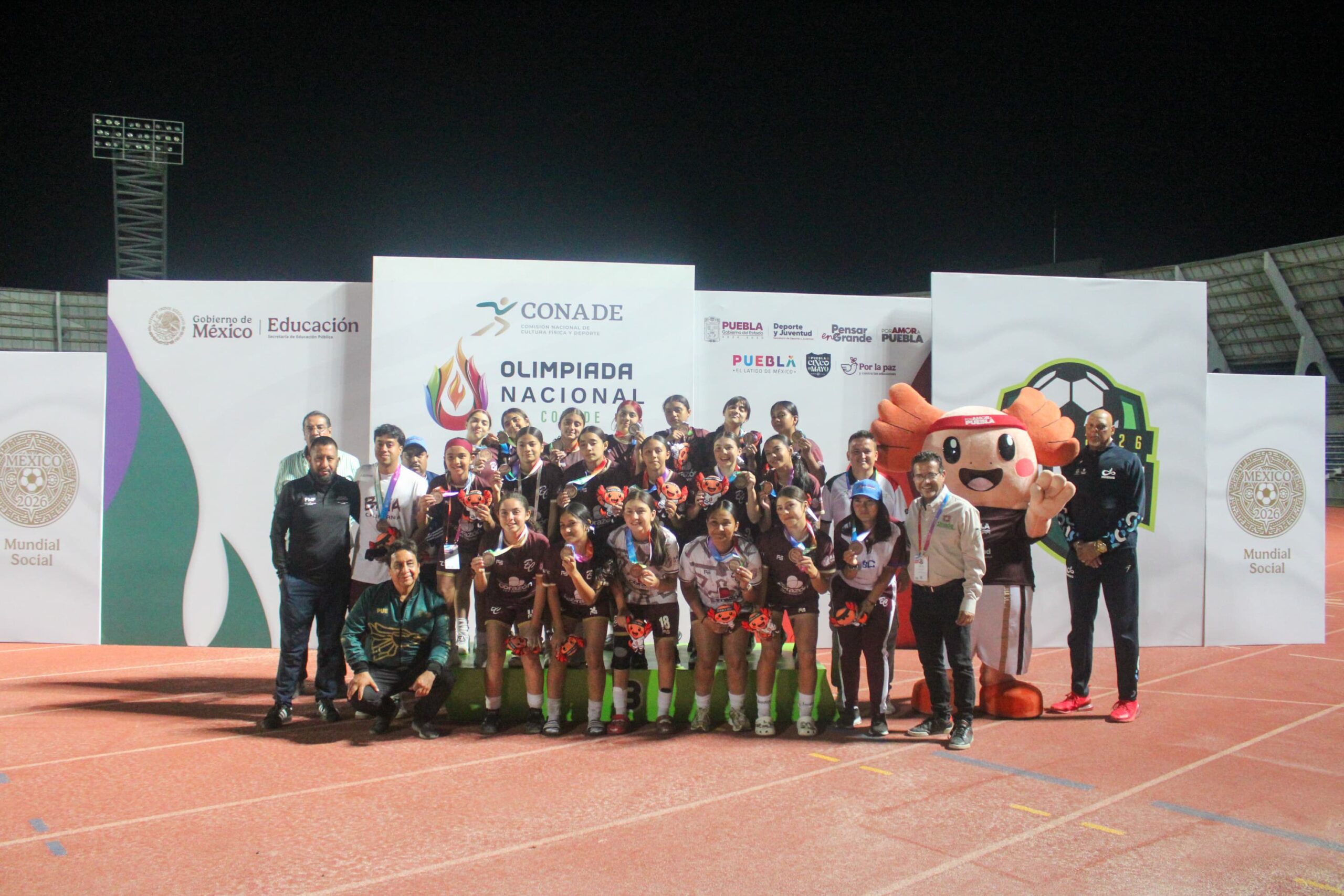Se celebran las semifinales de fútbol de la Olimpiada CONADE en Estadio Olímpico Universitario BUAP
