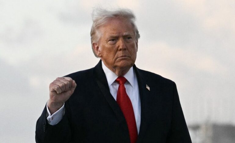 Trump asegura que Irán atraviesa una crisis interna y no tiene claro quién es su líder