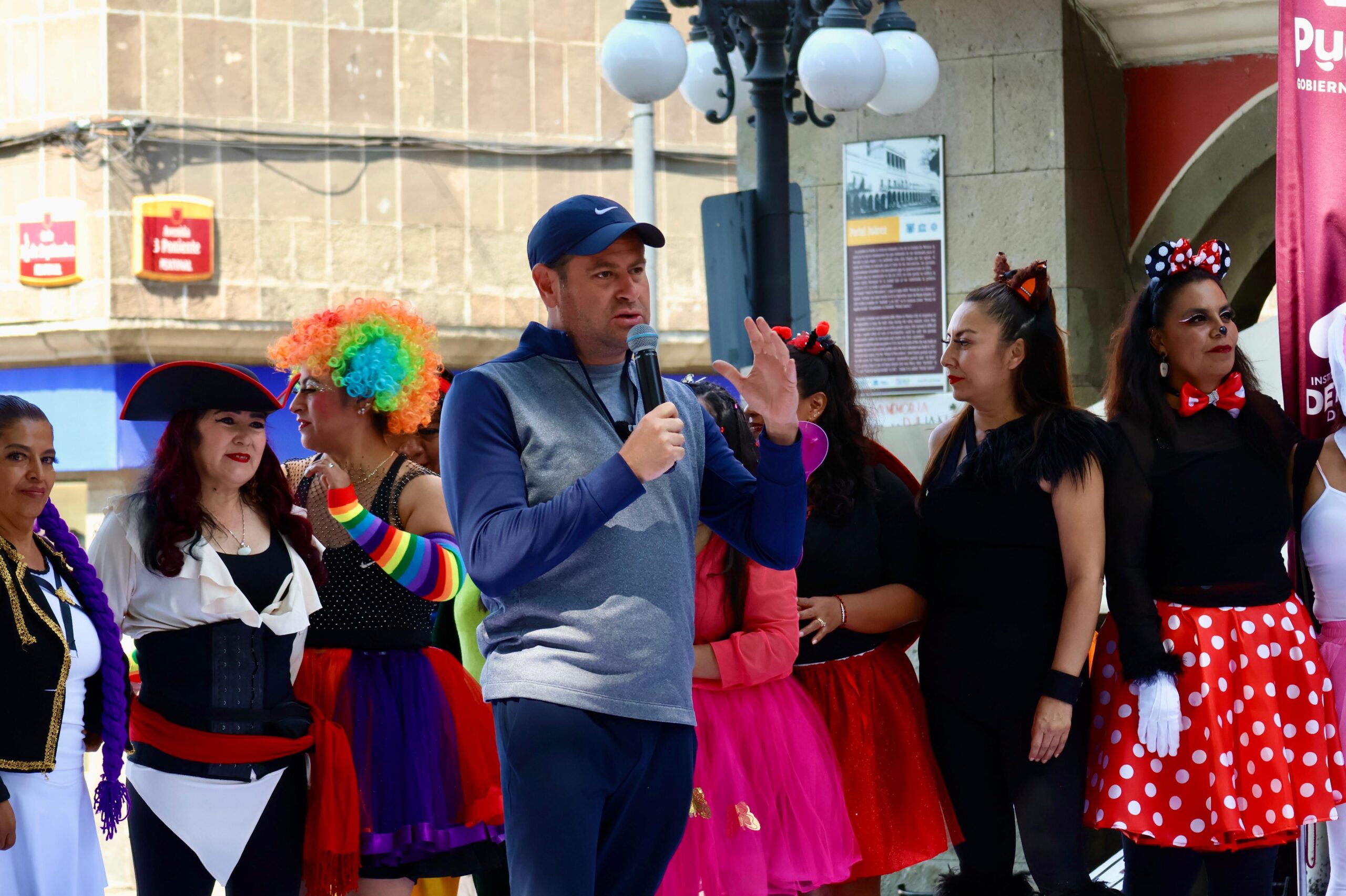 Ayuntamiento de Puebla realizó gran activación física para festejar a la niñez