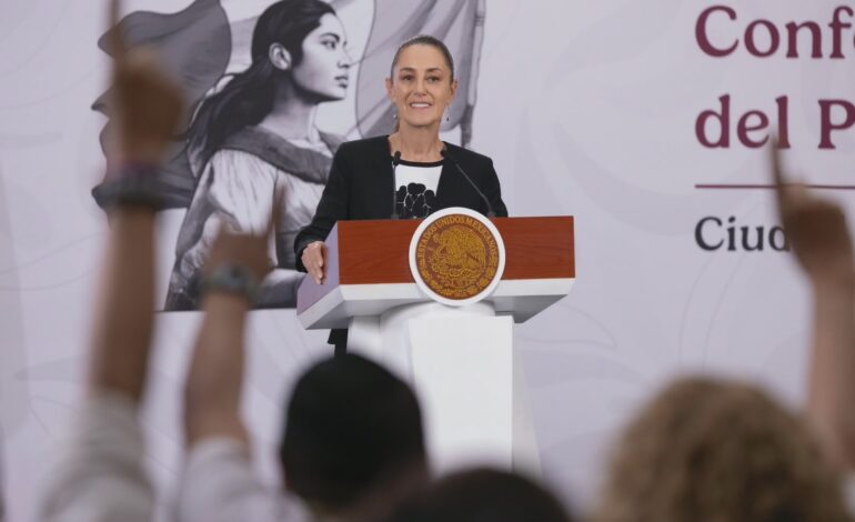 Claudia Sheinbaum destaca fortalezas de la economía mexicana