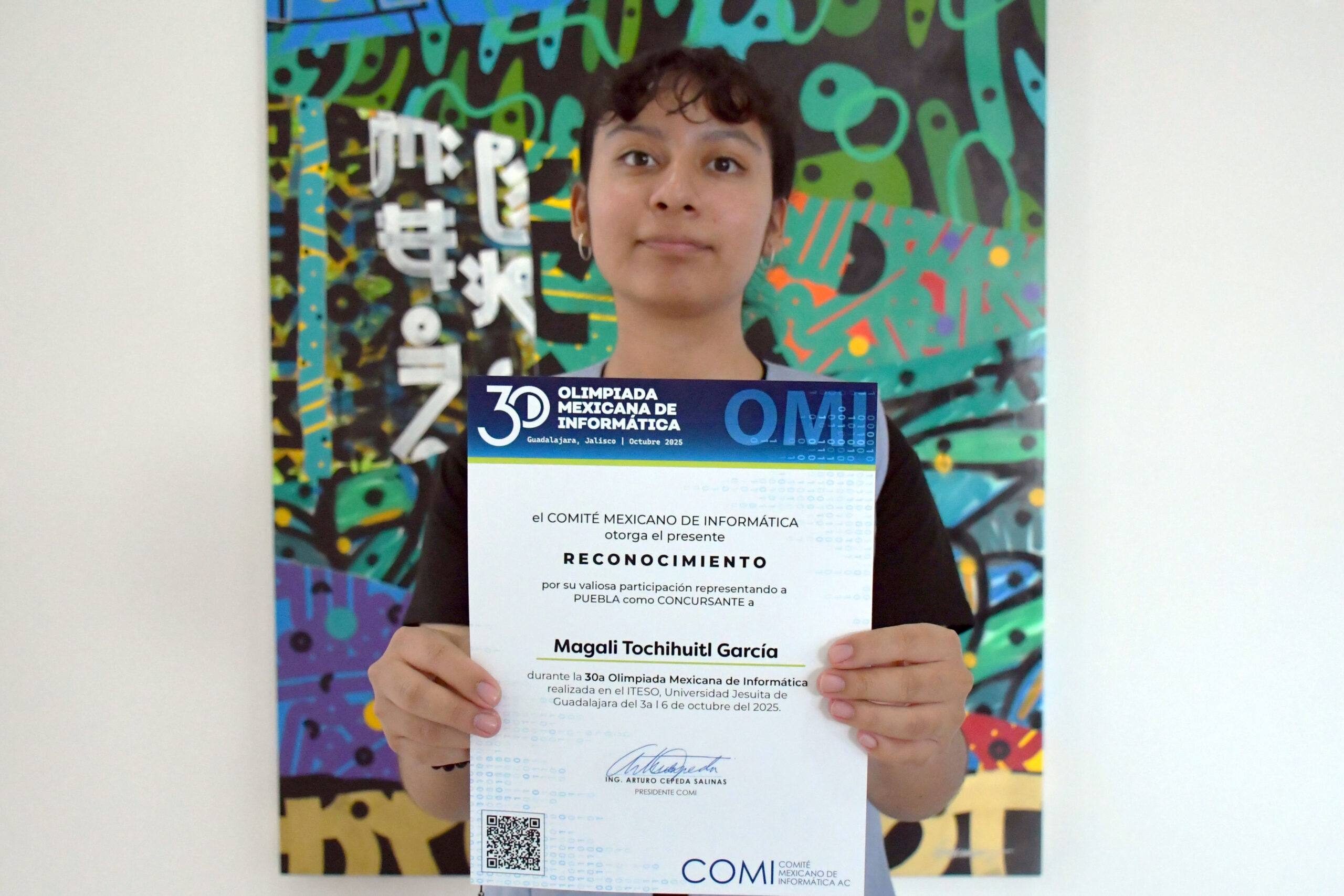 Alumna de preparatoria BUAP representara a México en la sexta Olimpiada Femenil Europea de Informática