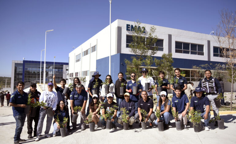 Alumnos de la BUAP realizan la segunda jornada de reforestación en CU2