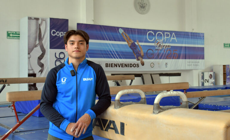 Atleta BUAP participará en el Campeonato Panamericano Juvenil de Gimnasia Artística 2026