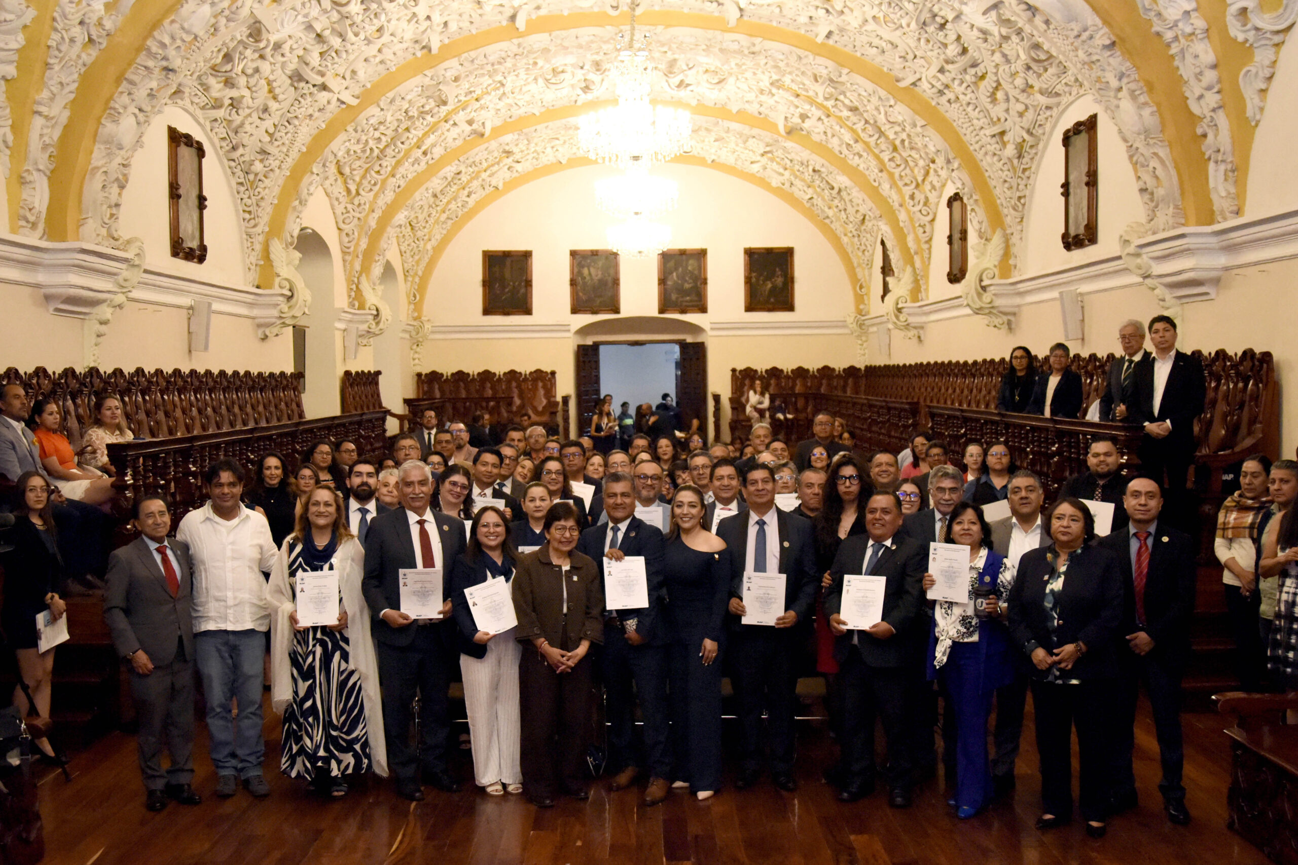 Rectora Lilia Cedillo reconoce el compromiso de directivos y secretarios administrativos de la BUAP