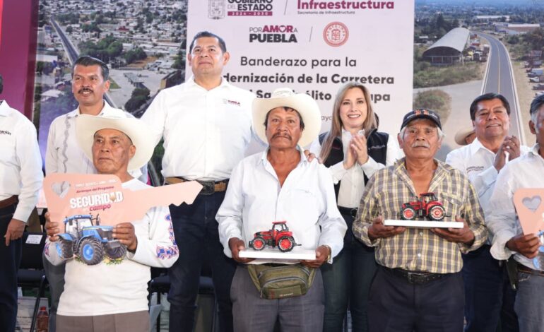 Puebla, polo agroalimentario estratégico del país; se fortalece la tecnificación del campo
