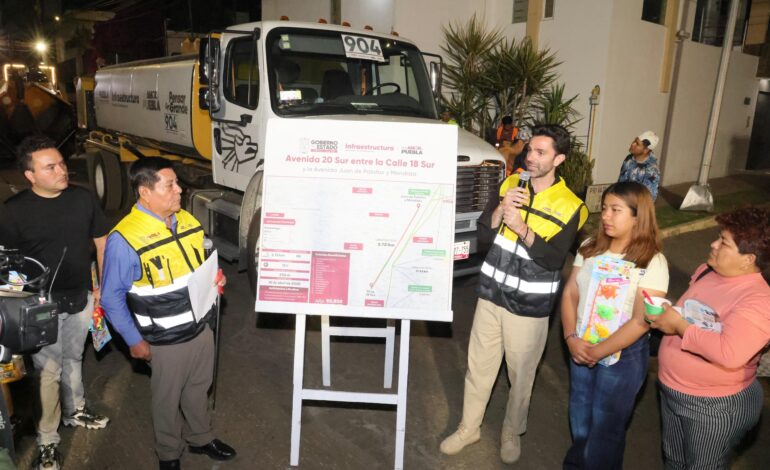 Rehabilitación de la 20 Sur en El Mirador beneficiará a 92 mil personas