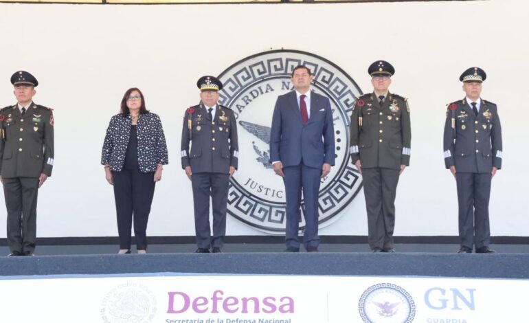 Gobierno Estatal refrenda trabajo coordinado con Guardia Nacional; fundamental para fortalecer la seguridad