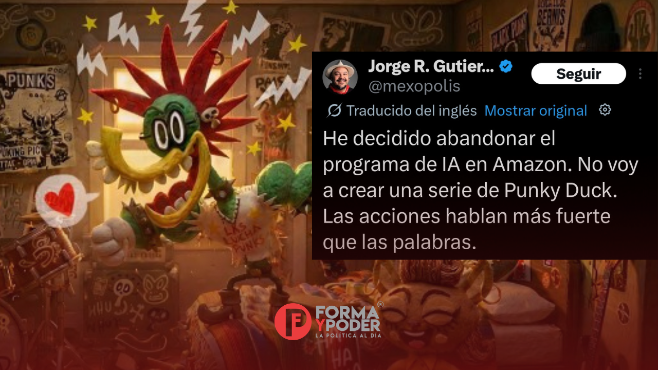 Jorge R. Gutiérrez cancela su serie «Punky Duck» tras el rechazo del público por formar parte del programa de IA de Amazon