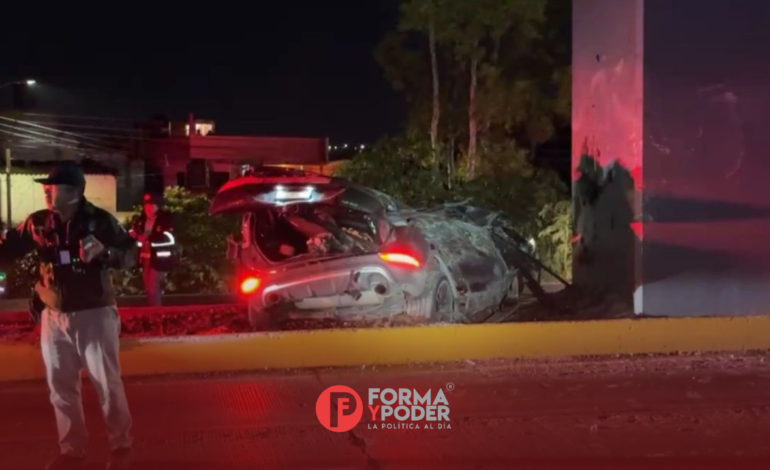 Cuatro personas pierden la vida en accidente automovilístico sobre la autopista México-Puebla