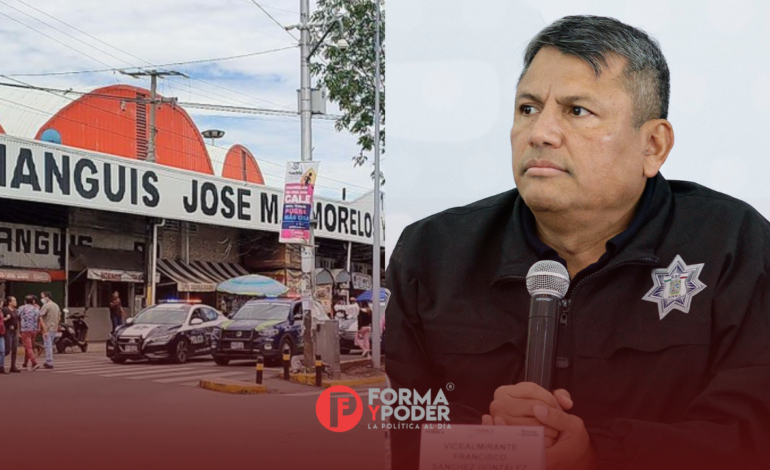 Gobierno de Puebla y Ayuntamiento reforzarán seguridad en el mercado Morelos tras recientes hechos violentos