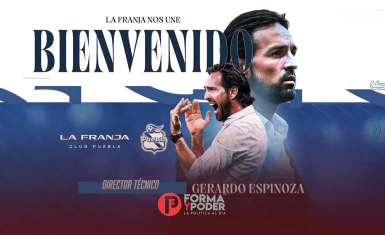 El Club Puebla confirma a Gerardo Espinoza como nuevo Director Técnico