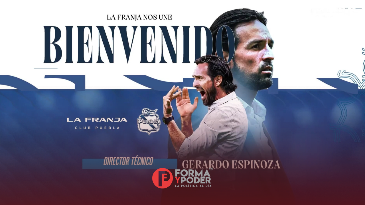 El Club Puebla confirma a Gerardo Espinoza como nuevo Director Técnico