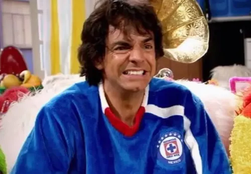 Eugenio Derbez explota como Ludovico P.Luche tras el campeonato de Cruz Azul: “Ganó papá”