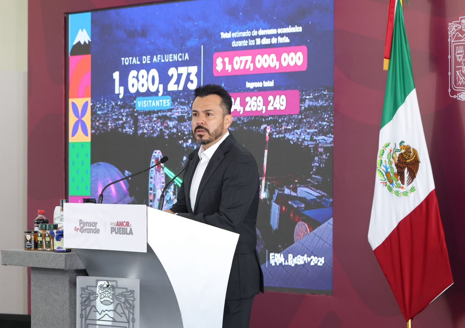 Feria de Puebla 2026 registra saldo blanco y derrama económica superior a los mil mdp