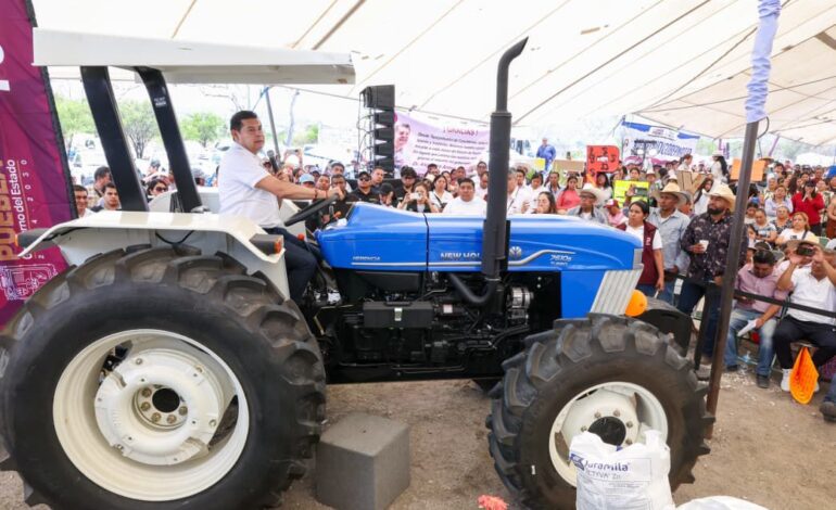 Impulsan la revolución agrícola y erradicar la pobreza alimentaria en la Mixteca 