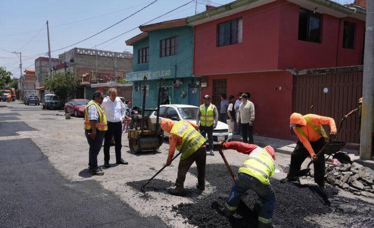 Ayuntamiento de puebla brinda atención a vialidades de la capital con programa “BacheAndo”