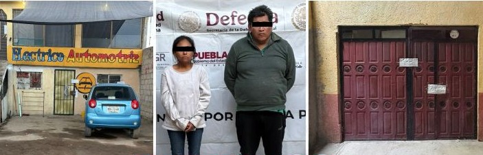 Desahoga FGE cateos en San José Chiapa por pornografía de menores y narcomenudeo