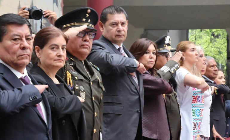 Se celebra Ceremonia Conmemorativa al 163 Aniversario de la Defensa de la Ciudad de Puebla por el Ejército de Oriente