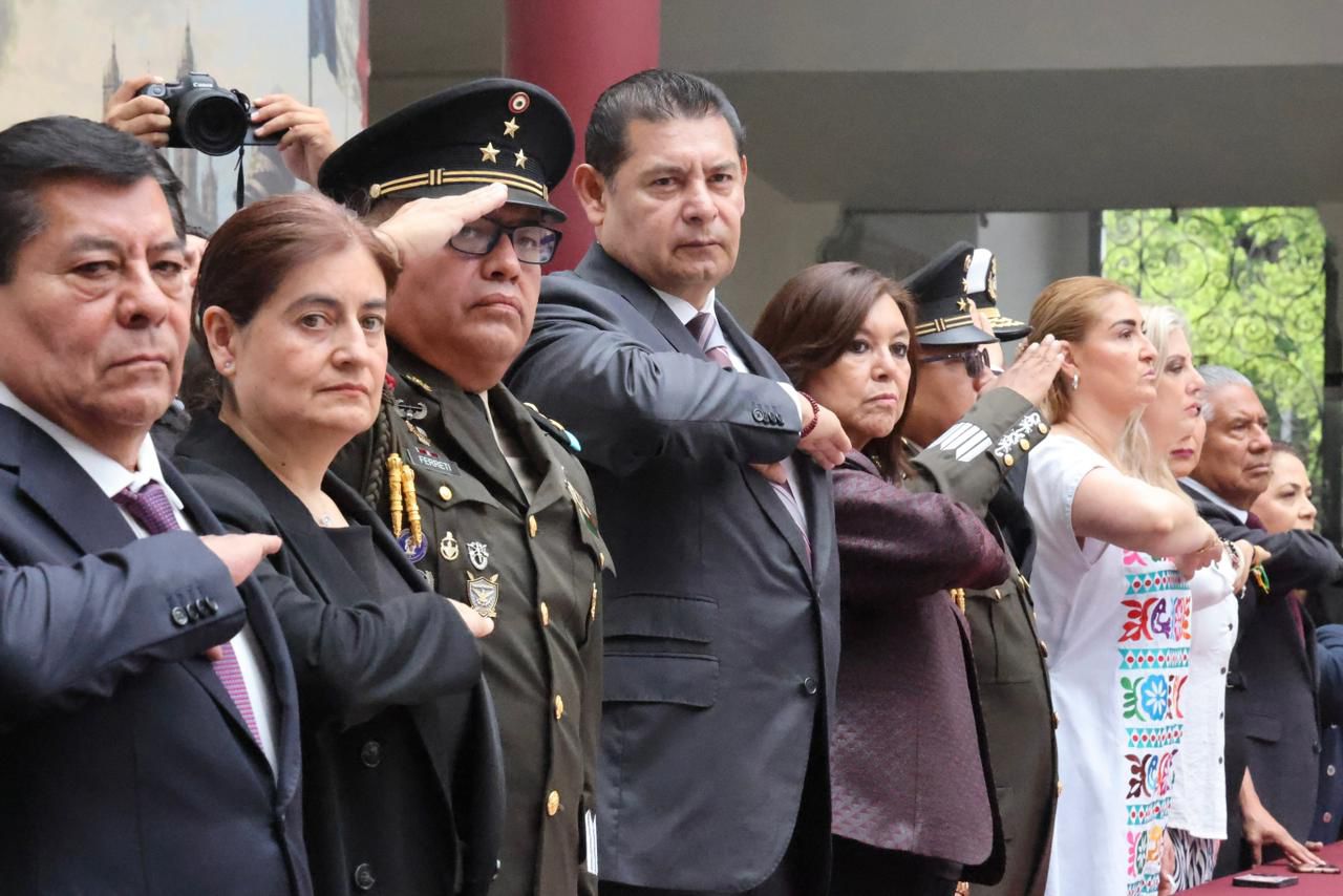 Se celebra Ceremonia Conmemorativa al 163 Aniversario de la Defensa de la Ciudad de Puebla por el Ejército de Oriente