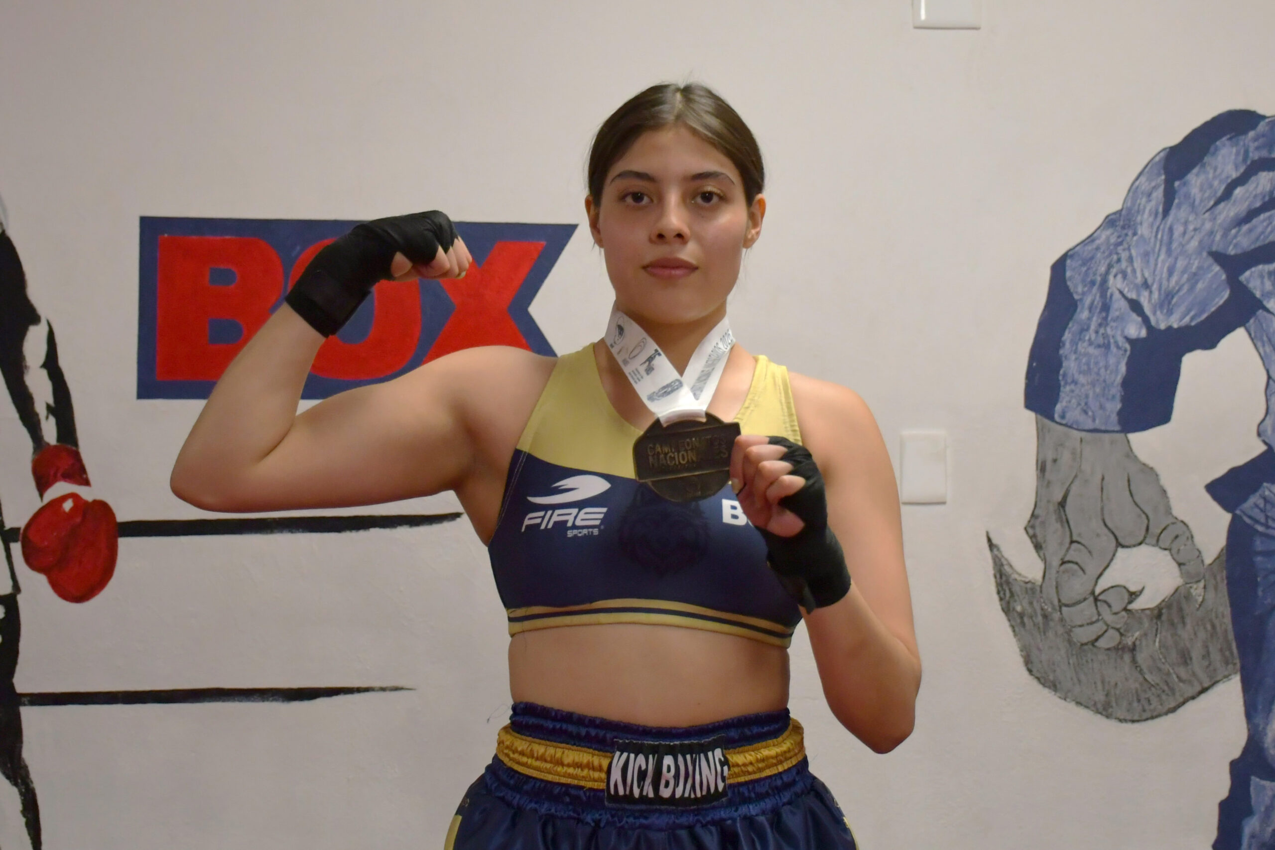 Atleta BUAP obtiene medalla de oro en campeonato nacional en Kickboxing