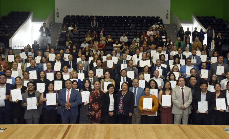 BUAP otorga 150 definitividades a personal universitario