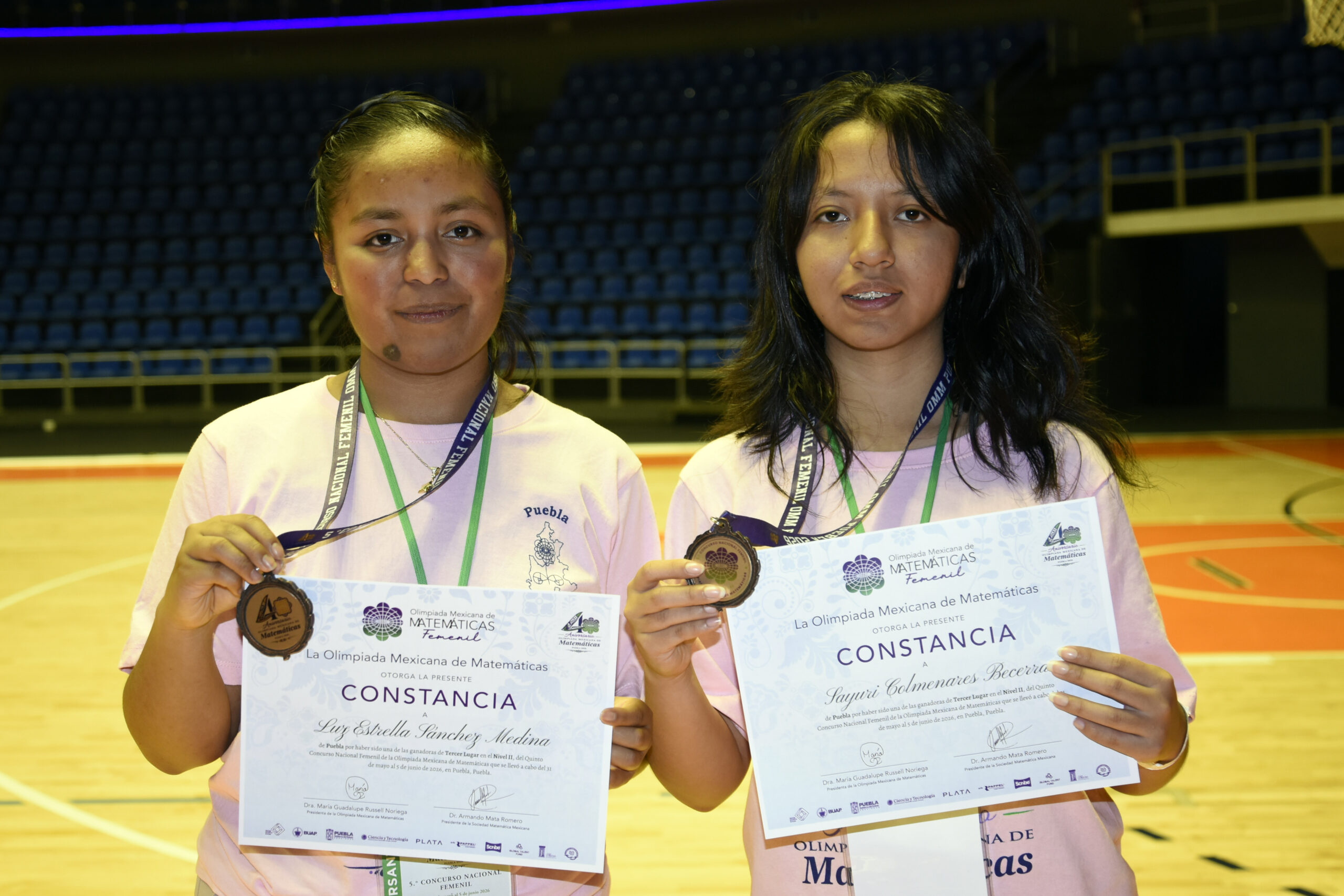 Estudiantes BUAP obtienen bronce en Concurso Nacional Femenil de la Olimpiada Mexicana de Matemáticas